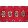 Oryginalny dywan Buchara z Pakistanu 100% wełna 80x120cm czerwony