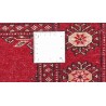 Oryginalny dywan Buchara z Pakistanu 100% wełna 80x120cm czerwony