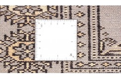 Oryginalny dywan Buchara z Pakistanu 100% wełna 80x120cm szary