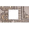Oryginalny dywan Buchara z Pakistanu 100% wełna 80x120cm szary