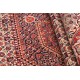 Klasyczny bogaty dywan Indo Bidjar Fein 100% wełna 250x250cm, gęsto ręcznie tkany kwadratowy