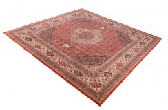 Herati ręcznie tkany dywan Bidjar z Indii wełniany klasyczny 250x250cm