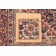 Klasyczny bogaty dywan Indo Bidjar Fein 100% wełna 250x250cm, gęsto ręcznie tkany kwadratowy
