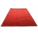 Ekskluzywny w każdym centymetrze 100% wełniany dywan Gabbeh Loribaft czerwony 170x240cm Indie, gruby, mięsisty, gęsty
