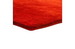 100% wełna gruby dywan loribaft z indii czerwony 250x250cm