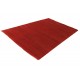Ekskluzywny w każdym centymetrze 100% wełniany dywan Gabbeh Loribaft czerwony 250x250cm Indie, gruby, mięsisty, gęsty