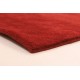 Ekskluzywny w każdym centymetrze 100% wełniany dywan Gabbeh Loribaft czerwony 250x250cm Indie, gruby, mięsisty, gęsty