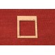 Ekskluzywny w każdym centymetrze 100% wełniany dywan Gabbeh Loribaft czerwony 140x200cm Indie, gruby, mięsisty, gęsty