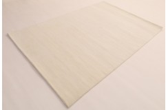 100% wełna gruby dywan loribaft z indii kremowy 200x250cm