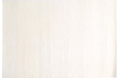 100% wełna gruby dywan loribaft z indii kremowy 250x350cm