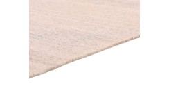 Solidny wełniany wysokiej jakości tkany ręcznie kilim 160x230cm beż