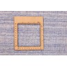 Solidny wełniany wysokiej jakości tkany ręcznie kilim 160x230cm niebieski