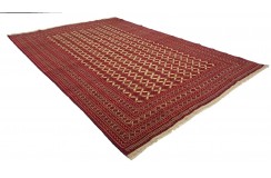 Orientalny ręcznie tkany dywan z Afganistan Trukmen 250x350cm