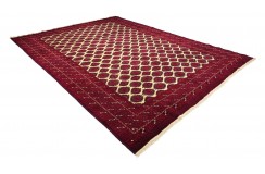 Orientalny ręcznie tkany dywan z Afganistan Trukmen 300x400cm