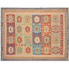 Kolorowy dywan kilim Maimana 300x400cm z Afganistanu 100% wełna dwustronny rustykalny