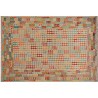 Kolorowy dywan kilim Maimana 300x400cm z Afganistanu 100% wełna dwustronny rustykalny