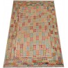 Etniczny kilim szary z Afganistanu dzieło Chobi nomadyczny 300x400cm