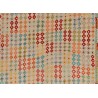 Etniczny kilim szary z Afganistanu dzieło Chobi nomadyczny 300x400cm