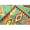 Etniczny kilim szary z Afganistanu dzieło Chobi nomadyczny 300x400cm