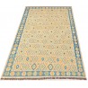 Etniczny kilim szary z Afganistanu dzieło Chobi nomadyczny 250x300cm