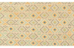 Etniczny kilim szary z Afganistanu dzieło Chobi nomadyczny 250x300cm