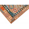 Etniczny kilim szary z Afganistanu dzieło Chobi nomadyczny 250x300cm
