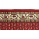 Wełniany ręcznie tkany dywan Mir Saruk z Indii 200x300cm orientalny czerwony