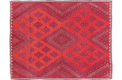 Kilim Sumak Ghalanawi z Afganistanu ręcznie wykonany 100% wełna 180x315cm