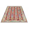 Etniczny kilim szary z Afganistanu dzieło Chobi nomadyczny 250x300cm