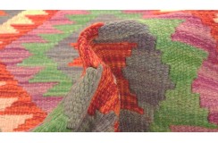 Etniczny kilim szary z Afganistanu dzieło Chobi nomadyczny 100x160cm