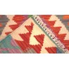 Etniczny kilim szary z Afganistanu dzieło Chobi nomadyczny 100x160cm