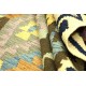Kolorowy dywan kilim Old Style 250x350cm z Afganistanu 100% wełna dwustronny rustykalny