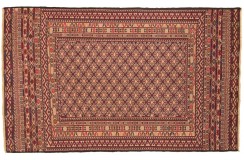 Wysokiej jakości dywan kilim Muszwani Afganistan 120x200cm 100% wełna gobelin