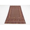 Etniczny kilim Muszwani gobelin haftowany dzieło sztuki 120x200cm