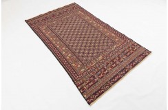Etniczny kilim Muszwani gobelin haftowany dzieło sztuki 120x200cm