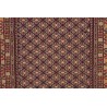 Etniczny kilim Muszwani gobelin haftowany dzieło sztuki 120x200cm