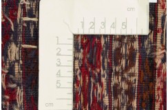 Etniczny kilim Muszwani gobelin haftowany dzieło sztuki 120x200cm