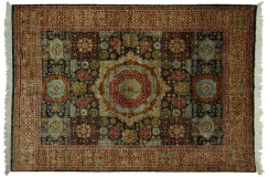 Dywan Ziegler Khorjin Mamluk 100% wełna kamienowana ręcznie tkany luksusowy 150x200cm klasyczny