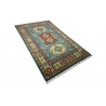 Królewska niebieski dywan Kazak tkany ręcznie przez Nomadów 150x230cm