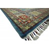 Królewska niebieski dywan Kazak tkany ręcznie przez Nomadów 150x230cm