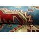 Klasyczny dywan Kazak gęsto tkany piękny 100% wełna ręcznie tkany z Afganistanu ekskluzywny 150x230cm