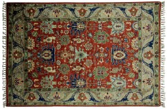 Klasyczny dywan Kazak gęsto tkany piękny 100% wełna ręcznie tkany z Afganistanu ekskluzywny 150x200cm