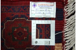 Kaukaski, etniczny wełniany dywan afgański Mauri buchara