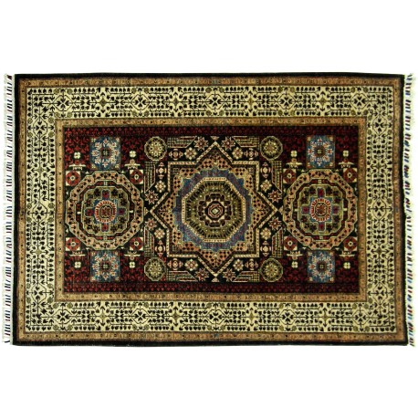 Dywan Ziegler Khorjin Mamluk 100% wełna kamienowana ręcznie tkany luksusowy 120x190cm klasyczny