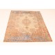 Niezwykły dywan wełna + jedwab z Nepalu do nowoczesnego salonu 140x200cm luksusowy wzór vintage