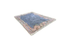 Kolorowy niezwykły dywan ręcznie tkany 250x350cm nepal premium indie