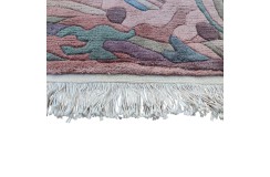 Kolorowy niezwykły dywan ręcznie tkany 250x350cm nepal premium indie