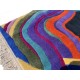 Ciemny designerski dywan ręcznie tkany oryginalny Nepal Himalaya premium Indie 250x350cm 100% wełna wart 23 000zł
