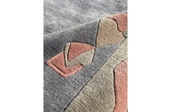 Kolorowy niezwykły dywan ręcznie tkany 250x330cm nepal premium indie
