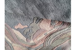 Kolorowy niezwykły dywan ręcznie tkany 250x360cm nepal premium indie